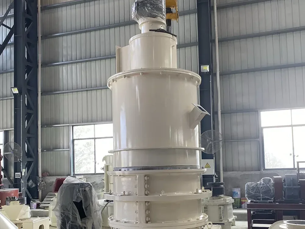 CRGM ring roller mill assembled in the factory