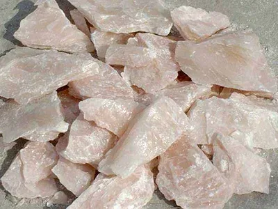Talc powder grinding material